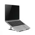 Podstawka pod laptopa Ergo Office ER-416B aluminiowa, czarna-2001896