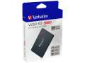 Verbatim Dysk SSD wewnętrzny 256GB 2,5cala VI550 S3 SATA III czarny-336047