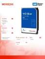 Western Digital Dysk twardy Blue 3TB 3,5 cala 256MB 5400RPM CMR WD30EZAX-4462999