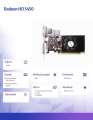 AFOX Karta graficzna - Radeon HD 5450 1GB DDR3 64Bit DVI HDMI VGA LP Fan L9-4020854