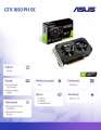 Asus Karta graficzna GeForce GTX 1650 PH OC 4G D6-P GAMING 128bit GDDR6 HDMI/DVI/DP-396992