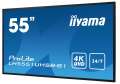 IIYAMA Monitor 54.6 cala LH5551UHSB-B1 4K,24/7,800cd,IPS,SLIM,DAISY/CHAIN-2474219