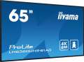 IIYAMA Monitor wielkoformatowy 64.5 cala LH6560UHS-B1AG matowy 24h/7 500(cd/m2) VA 3840 x 2160 UHD(4K) Android.11 Wifi CMS(iiSignage2)-3706036