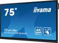 IIYAMA Monitor 75 cali ProLite TE7512MIS-B3AG,INFRARED,40pkt,IPS,4K-4463604