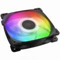 Geometric Future Squama 2501B Wentylatory RGB, 3-Pack - 120 mm, czarny