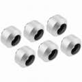 Optimus Hardtube Fittings, 14mm, 6 Pack wraz z narzędziem - srebrny