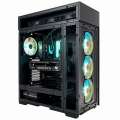 InWin Modfree Deluxe Big-Tower Tempered Glass - czarna