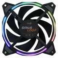 InWin Sirius Loop RGB Wentylator PWM 3 Pack wraz z Kontrolerem RGB - 120 mm, czarny