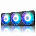 InWin AM120S RGB Wentylator PWM 3 Pack - 120mm, czarny