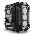 Alphacool Apex Pro Skeleton Obudowa, Midi-Tower, ATX, Distro Plate - Karbon/Czarny