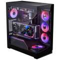 Phanteks NV5 MK2 Midi-Tower, E-ATX Obudowa, Szkło Hartowane, DRGB - Czarny