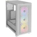 Corsair 3000D Airflow RGB Tempered Glass Midi-Tower - biały