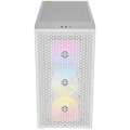 Corsair 3000D Airflow RGB Tempered Glass Midi-Tower - biały
