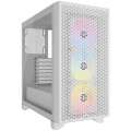 Corsair 3000D Airflow RGB Tempered Glass Midi-Tower - biały