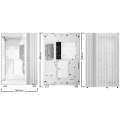 be quiet! Light Base 900 DX White E-ATX, Big Tower z oknem