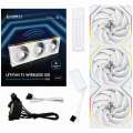 Lian Li UNI FAN TL Wireless ARGB PWM Zestaw 3 Wentylatorów - Białe, 120 mm, Bezprzewodowe