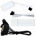 Lian Li UNI FAN TL Wireless ARGB PWM Zestaw 3 Wentylatorów - Reverse Blade, Białe, 120 mm