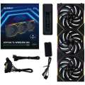 Lian Li UNI FAN TL Wireless 3-pack czarne - Wentylatory ARGB PWM 120 mm z kontrolerem
