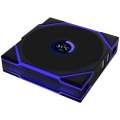 Lian Li UNI FAN TL Wireless LCD Reverse Blade czarne 3-pack - Wentylatory ARGB PWM 120 mm z kontrolerem