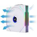 Lian Li UNI FAN TL Wireless LCD Reverse Blade ARGB 120mm - Biały