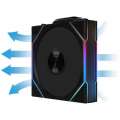 Lian Li UNI FAN TL Wireless Reverse Blade ARGB 120 mm - Czarny Wentylator