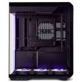 Ssupd Xhuttle Midi-Tower Obudowa PC-ATX RGB, Tempered Glass - Czarny