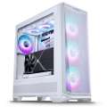 Phanteks Eclipse G400A Midi-Tower, Tempered Glass, D-RGB - Biały