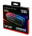 Lexar ARES RGB DDR5 32GB (2x16GB) | 6000MHz, CL26, Czarna, Gaming