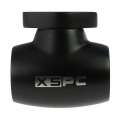 XSPC G1/4” Kran Kulkowy – Mosiężny, Matowa Czerń