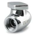 XSPC G1/4” Zawór Kulkowy – Mosiężny, Srebrny Chrom