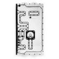 Stealkey Customs SK-Crosscool III Distroplate dla Lian Li O11 Dynamic EVO z Podświetleniem RGB