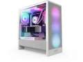 NZXT H5 Flow RGB Biała – Stylowa Obudowa Midi Tower z Podświetleniem RGB i Doskonałą Wentylacją