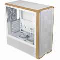 Lian Li LANCOOL 217 White – Obudowa Mid-Tower z Drewnianymi Akcentami