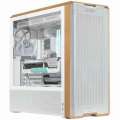 Lian Li LANCOOL 217 White – Obudowa Mid-Tower z Drewnianymi Akcentami