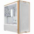 Lian Li LANCOOL 217 White – Obudowa Mid-Tower z Drewnianymi Akcentami