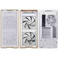 Lian Li LANCOOL 217 White – Obudowa Mid-Tower z Drewnianymi Akcentami
