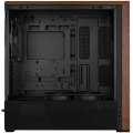 Lian Li LANCOOL 217 Black – Obudowa Mid-Tower z Drewnianymi Akcentami