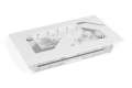 Alphacool Apex Distroplate Dark Base Pro 901 White VPP/D5