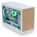 Lian Li DAN Cases A3‑mATX Wood Edition, Szkło Hrtowane - White Beech