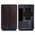 Lian Li DAN Cases A3‑mATX Wood Edition, Szkło Hartowane - Black Walnut