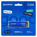 GOODRAM SSD Core 500 GB Gen5 2280 – PCIe 5.0 NVMe, 9300/6000 MB/s