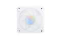 Alphacool Apex Stealth Metall Aurora 120 mm – premium wentylator z metalową Białą ramą i ARGB
