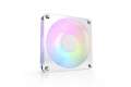 Alphacool Apex Stealth Metall Aurora 120 mm – wentylator premium z metalową chromowaną ramą i ARGB