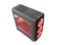 NATEC Obudowa Genesis Titan 750 USB 3.0 z oknem czerwone podświetlenie-270402
