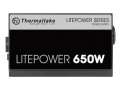 Thermaltake Litepower II Black 650W (Active PFC, 2xPEG, 120mm, Single Rail)-253294