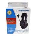 ESPERANZA Słuchawki stereo z mikrofonem i regulacją głośności EH103-185005