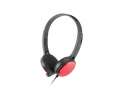 UGo Słuchawki nauszne USL-1222 z mikrofonem czerwone-329939
