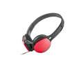 UGo Słuchawki nauszne USL-1222 z mikrofonem czerwone-329940