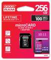 GOODRAM Karta microSD 256GB CL10 UHS I + adapter-315354