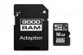 GOODRAM Karta microSDHC 16GB CL10 + adapter-300845